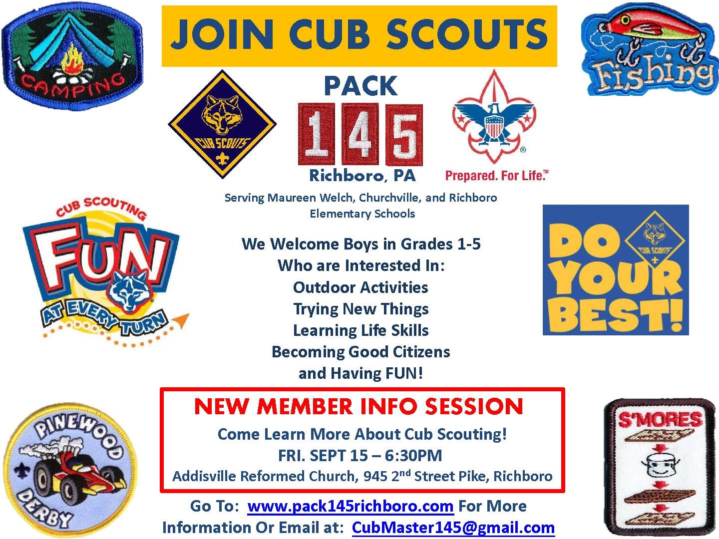 Cub scout recruiting video